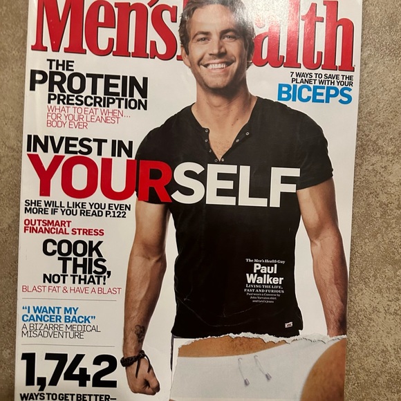 Men’s health Magazine Guide to Style 2010 Paul Walker - Picture 2 of 5